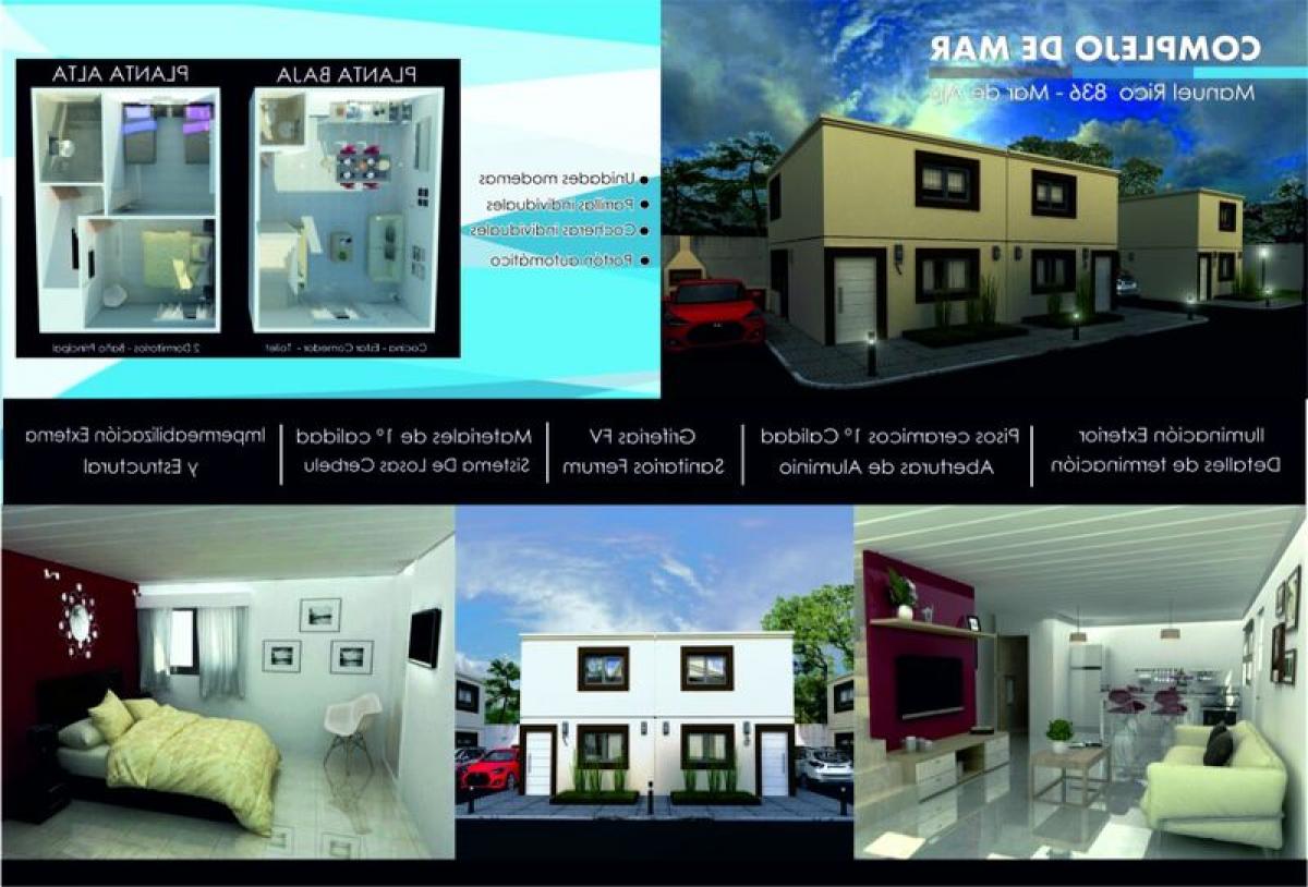 2 Schlafzimmer Wohnung in Mar del Plata, Argentina, Nr. 66738