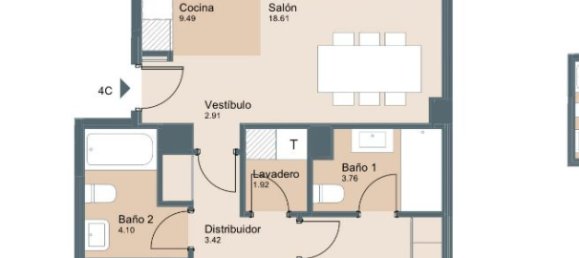 2 bedrooms Apartment in Cabo De Las Huertas, Spain No. 20205 37