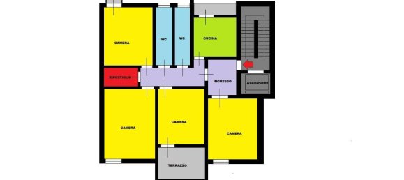 4-Zimmer Wohnung in Palermo, Italy, Nr. 134409 27