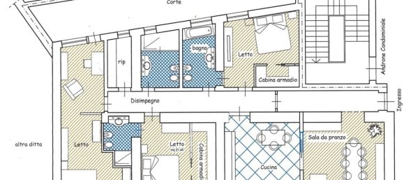 5 rooms Apartment in Messina, Italy No. 31917 17