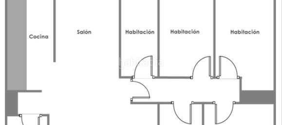 Apartamento de 3 dormitorios en Terrassa, Spain No. 19352 44