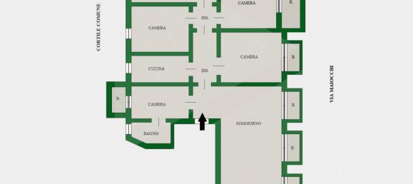5 rooms Apartment in Milan, Italy No. 241446 33