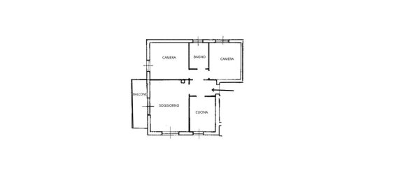 3-Zimmer Wohnung in Brissago-Valtravaglia, Italy, Nr. 23725 6