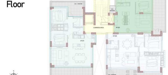 2 غرف نوم شقة في Germasogeia, Cyprus رقم 14997 3