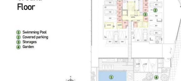 2 غرف نوم شقة في Germasogeia, Cyprus رقم 14997 4