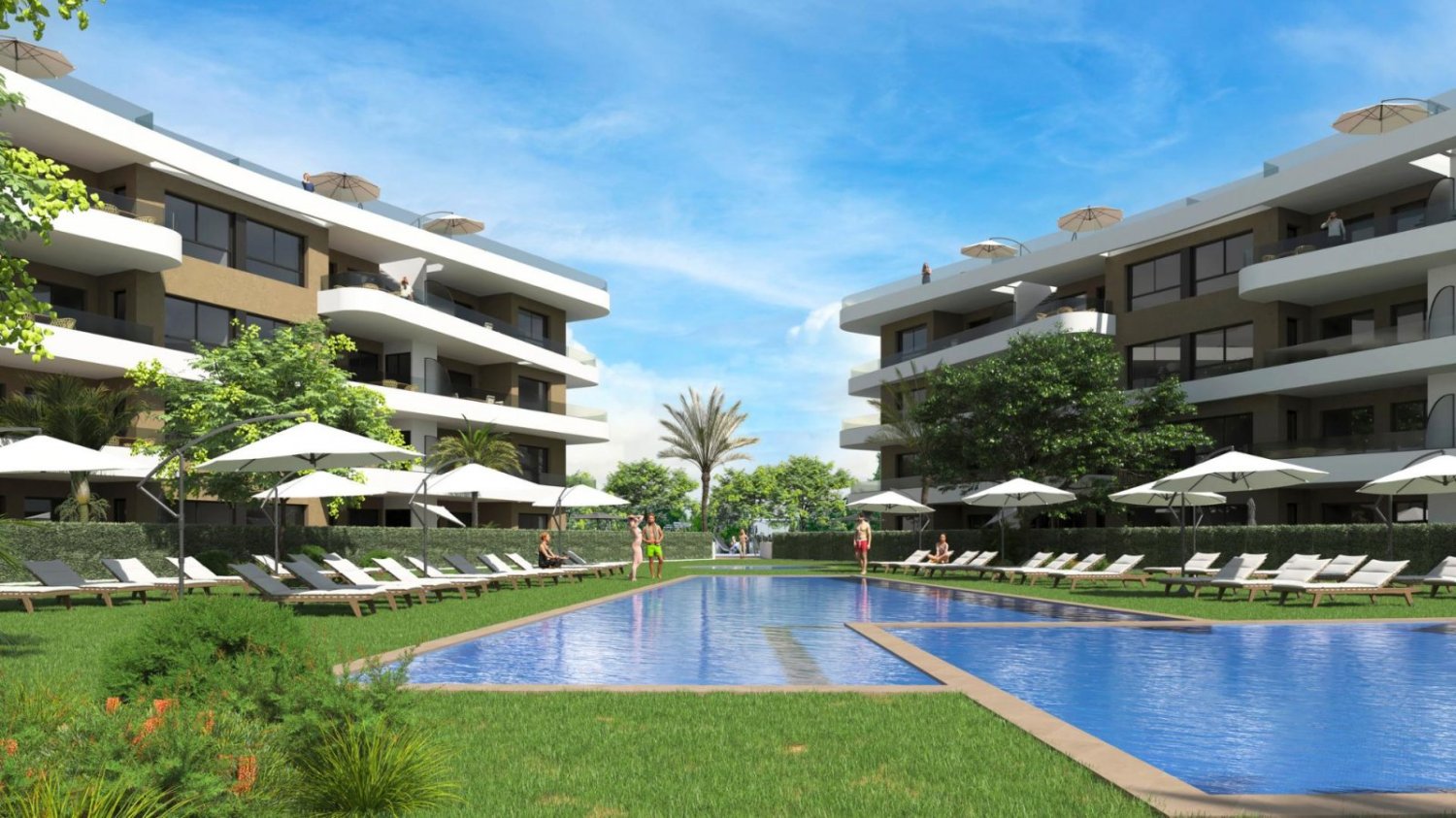 Apartamento T2 em Torrevieja, Spain N.º 285962