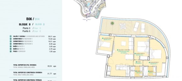 3 bedrooms Apartment in Aguilas, Spain No. 6076 12