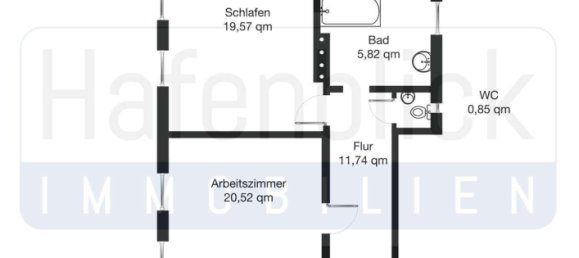 3 rooms Apartment in Kiel, Germany No. 63593 22