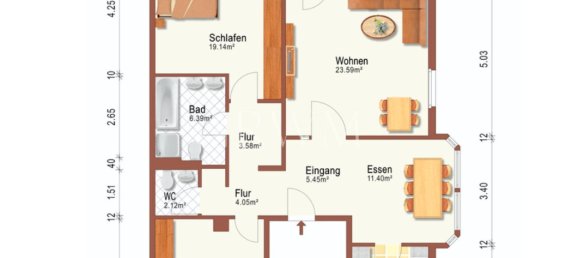Apartamento T2 em Rems-Murr-Kreis, Germany N.º 59267 18