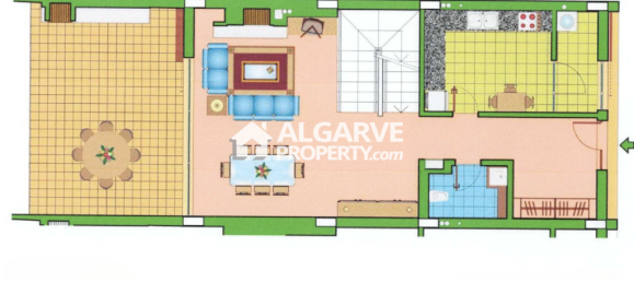 5 غرف نوم تاون هاوس في Quarteira, Portugal رقم 320809 42