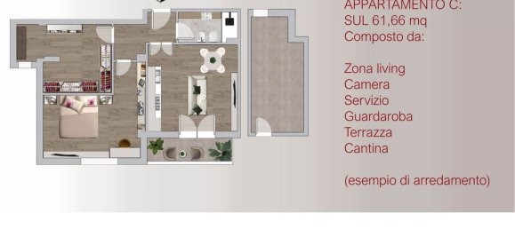 3-Zimmer Wohnung in Florence, Italy, Nr. 194196 29