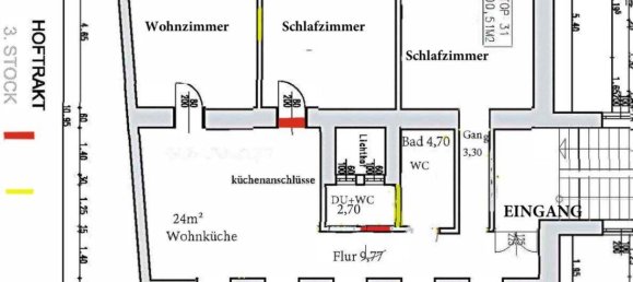 Apartamento de 4 divisões em Margareten, Austria N.º 225490 14