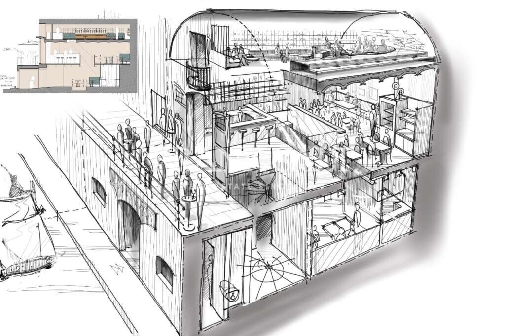  مقهى / مطعم في Valletta, Malta 200متر مربع رقم 12378