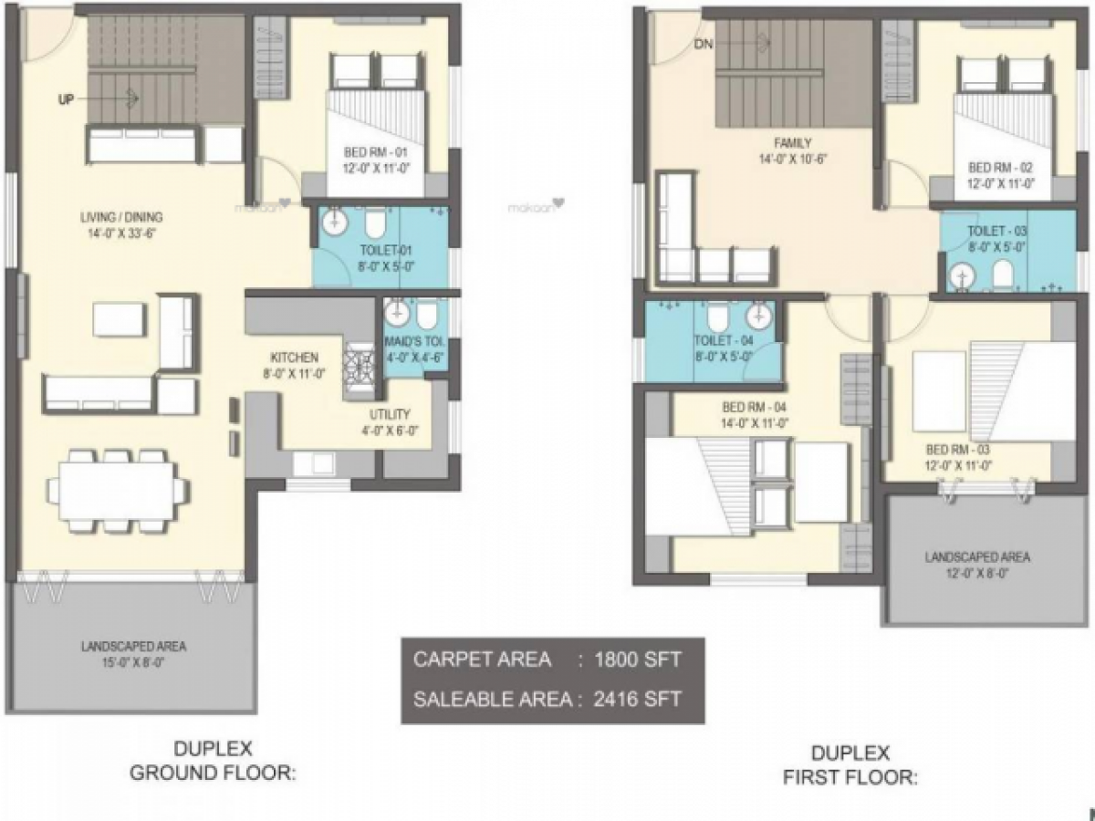 Casa de 4 dormitorios en Bangalore, India No. 43794