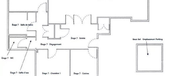 4غرفة شقة في Strasbourg, France رقم 46826 21