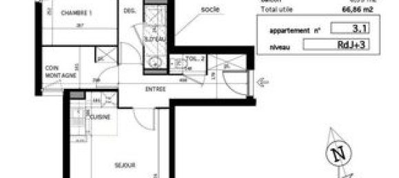 3 chambres Appartement à Arâches-la-Frasse, France No. 305950 16