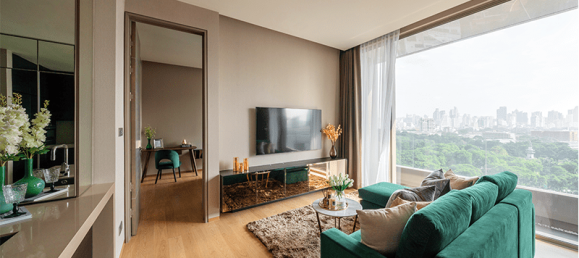 Кондоминиум  с 1 спальней в Банг Рак, Таиланд № 9501 7