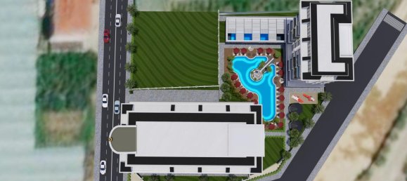 Apartamento de 1+1 en Alanya, Turkey No. 3703 5