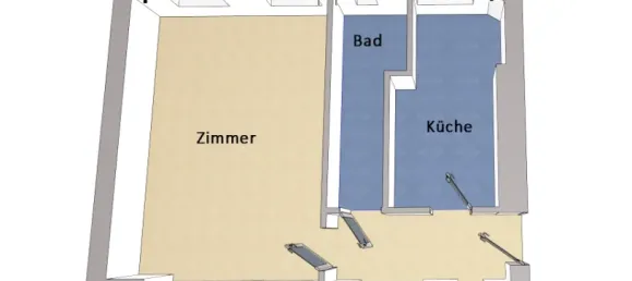 Studio in Friedrichshain, Germany No. 11129 5