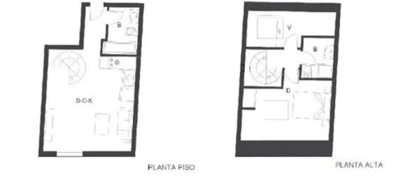 Duplex T2 em Malaga, Spain N.º 160448 8