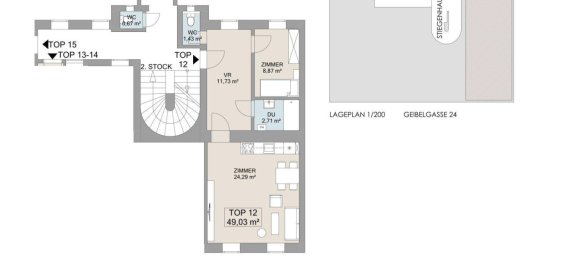 2-Zimmer Wohnung in Rudolfsheim-Funfhaus, Austria, Nr. 261913 20