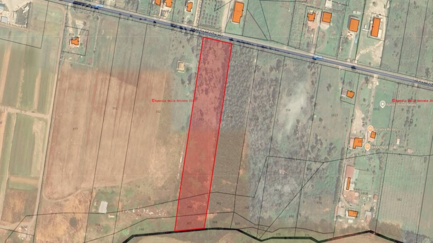 17830m² Land in Aprilia, Italy No. 272887