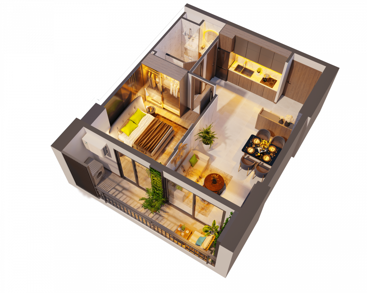 1 bedroom Condo in Midori Park The Glory Thu Dau Mot, Vietnam No. 20286