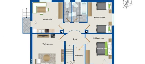 5غرفة منزل في Bad Kissingen, Germany رقم 139359 20