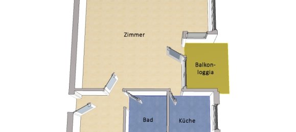 Квартира с 1 спальней в Хазельхорст, Германия № 18475 2