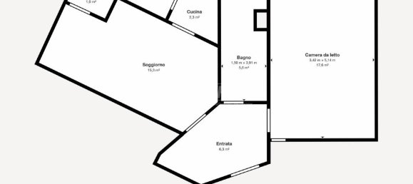 1 bedroom Apartment in Parella, Italy No. 159966 14