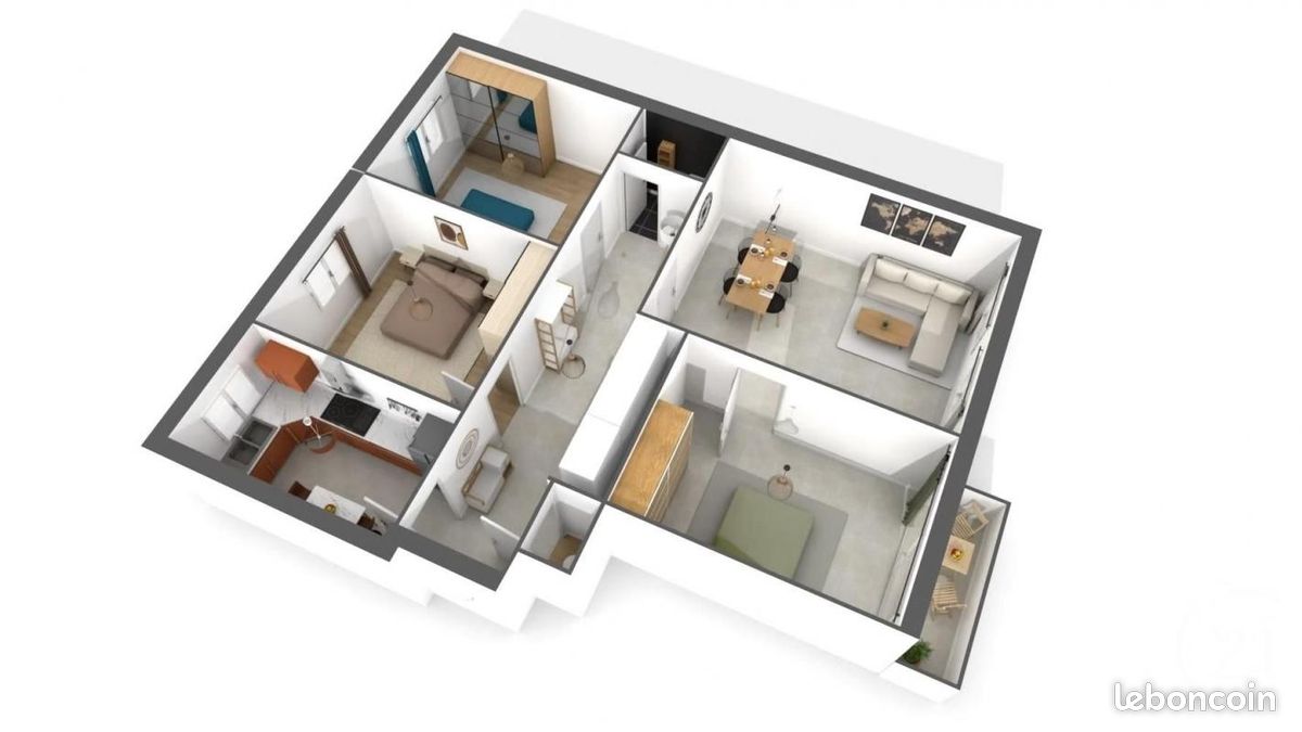 Apartamento T3 em Illkirch-Graffenstaden, France N.º 329473