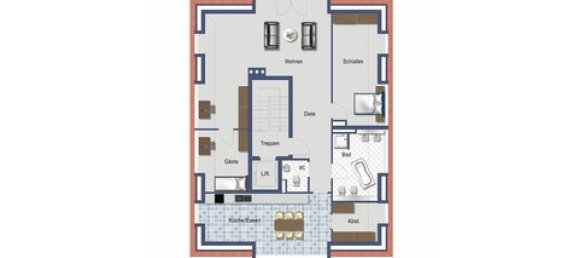 2 bedrooms Apartment in Nikolassee, Germany No. 56460 6