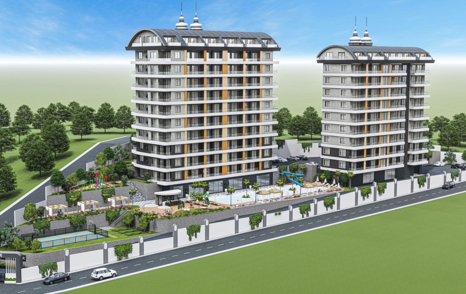 Wohnung 2+1 in Alanya, Turkey, Nr. 26543