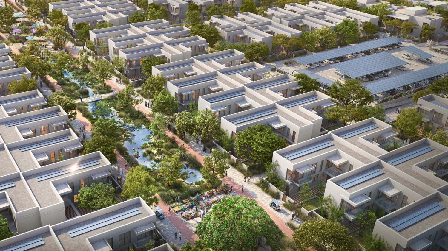 4 غرف نوم تاون هاوس في THE SUSTAINABLE CITY, جزيرة ياس, UAE رقم 61054