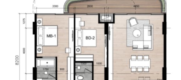 2 bedrooms Condo in Highland Park Condominium Bangtao Beach Phuket, Thailand No. 30546 9