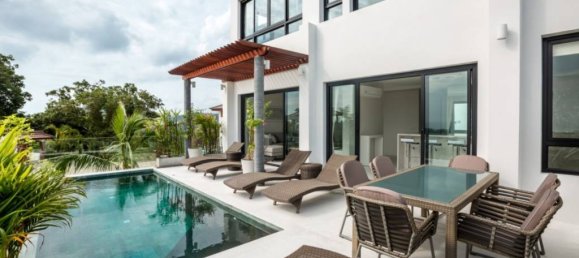 Вилла с 3 спальнями в Самуй, Таиланд № 23447 10