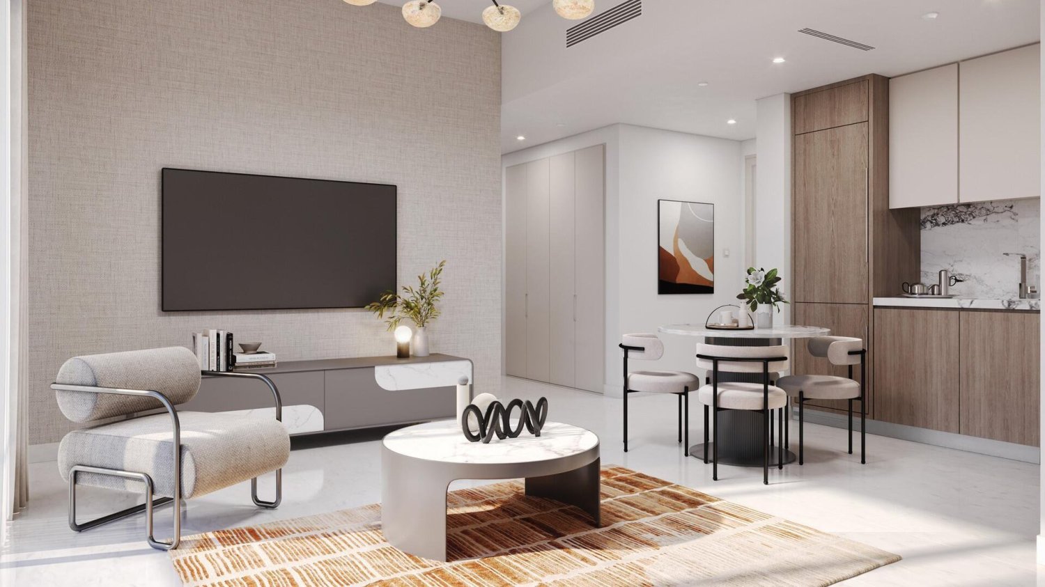 2 chambres Appartement à BEACH OASIS 2, Dubai Studio City, UAE No. 62865