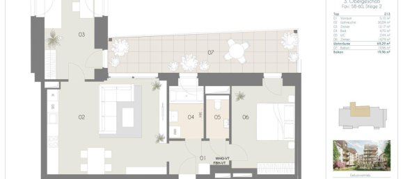 3 rooms Apartment in Wieden, Austria No. 2048 9