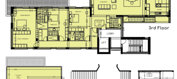Пентхаус с 3 спальнями в Пиргос, Кипр № 8491 2