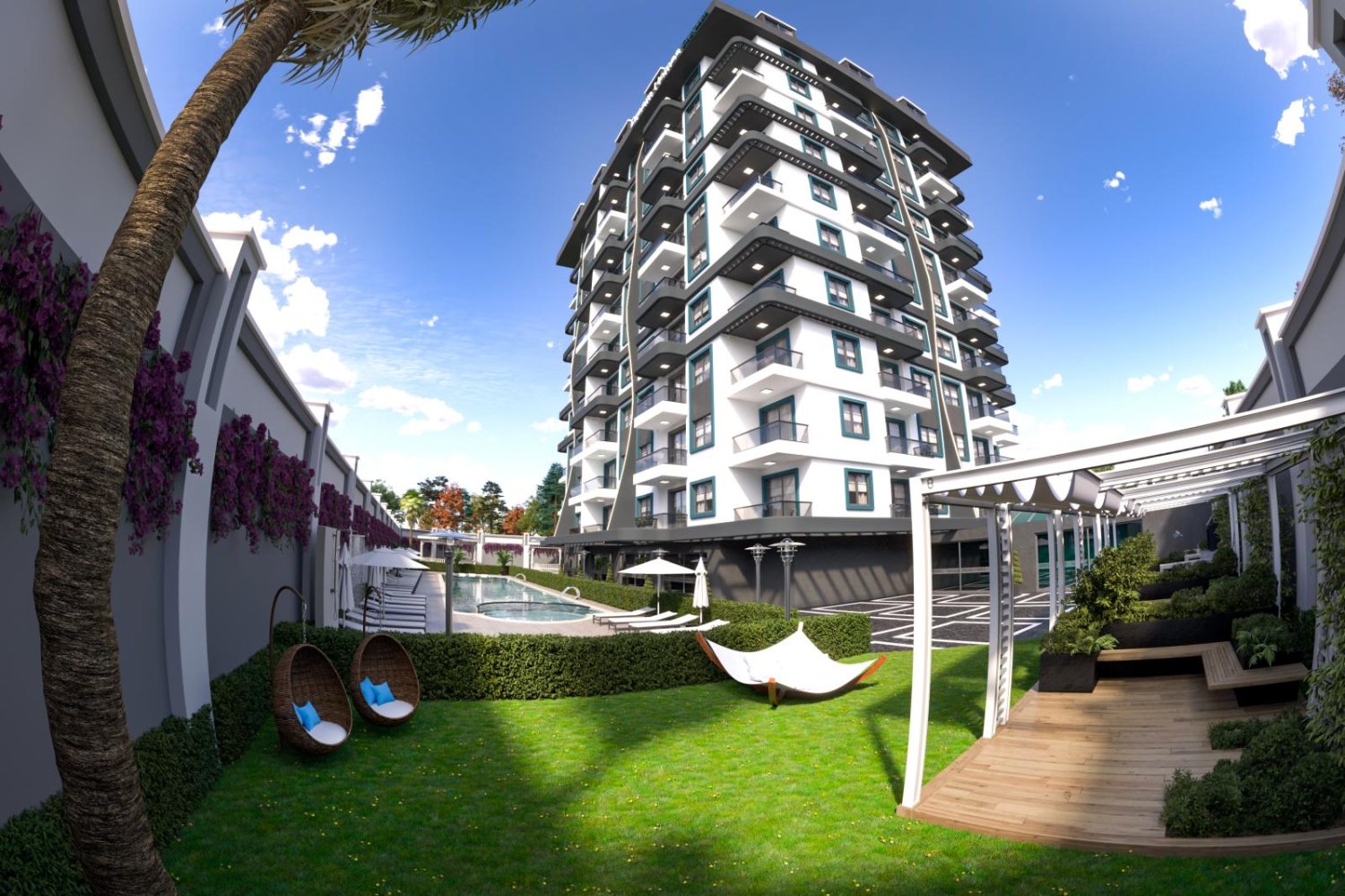 Penthouse 2+1 à Gazipasa, Turkey No. 22849