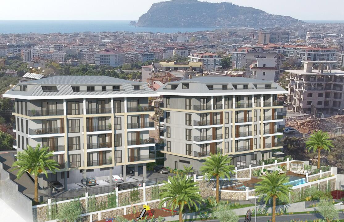 Apartment 1+1 in Alanya, Turkey No. 3682