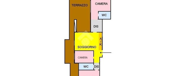 Пентхаус с 4 спальнями в Рим, Италия № 377759 8