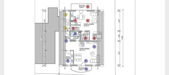Dúplex de 2 dormitorios en Baden-Baden, Germany No. 45522 11