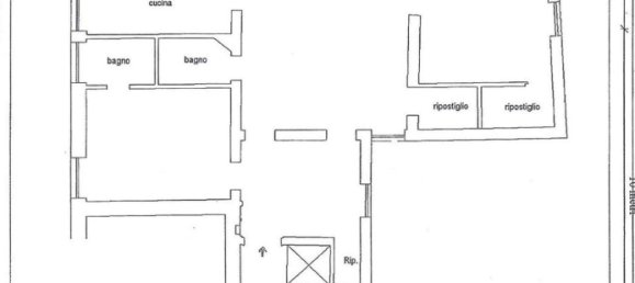 3-salle Appartement à Rome, Italy No. 168722 7