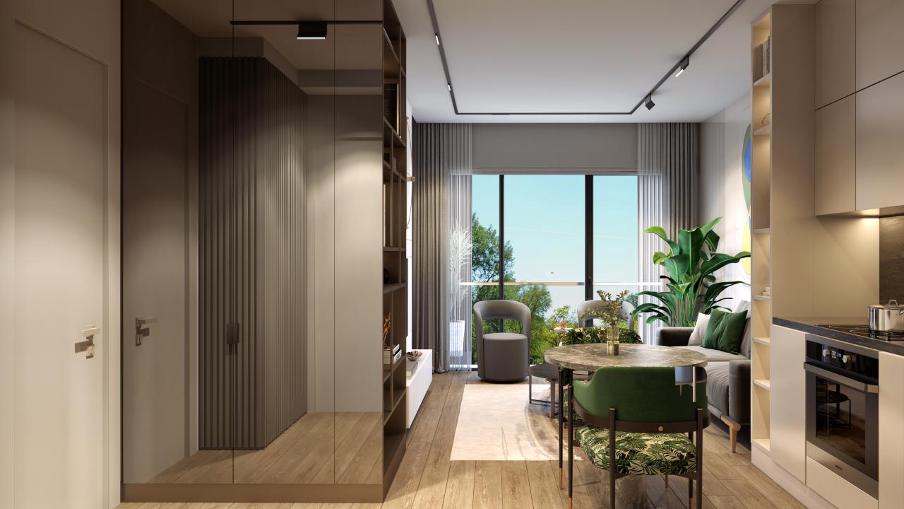 Appartement 1+1 à Topkapi prime, Istanbul, Turkey No. 40024