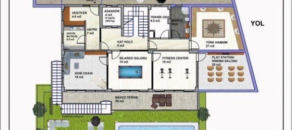 7 rooms Villa in Alanya, Turkey No. 10056 12