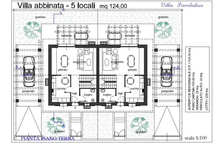 Квартира с 3 спальнями в Аббиатеграссо, Италия № 254339
