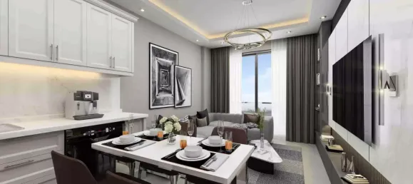 Квартира 1+1 в Авсаллар, Турция № 30700 3