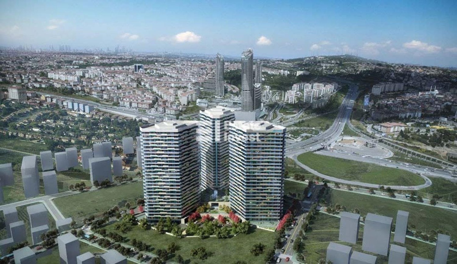 Apartment 3+1 in Istanbul, Turkey No. 26042