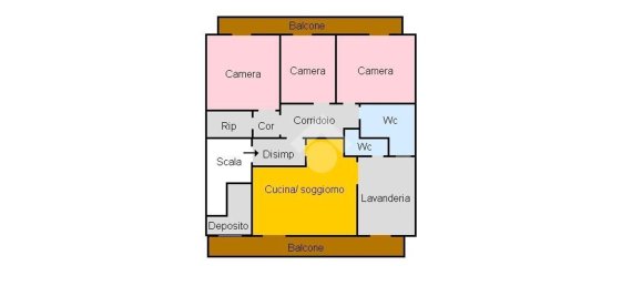 4 غرف نوم شقة في Reggio Calabria, Italy رقم 374614 29